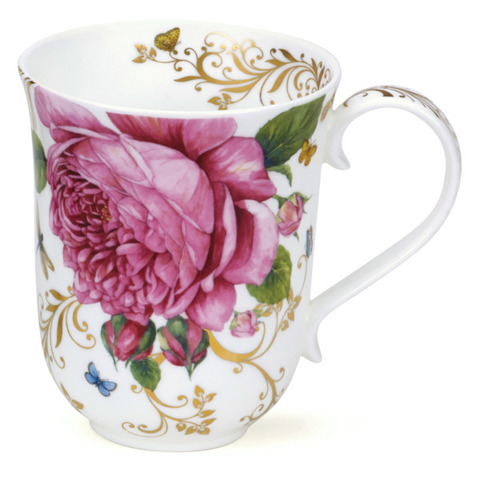 Кружка 330мл Dunoon Винтажный пион Бремор