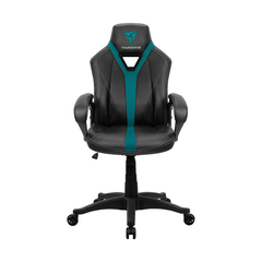 Кресло игровое компьютерное ThunderX3 YC1-BC, Black-Cyan
