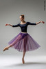 Colour rehearsal tulle skirt | violet