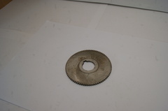 Фреза отрезная дисковая по металлу 80х3х22мм. z=80 Р6АМ5 СССР со шпонкой