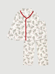 Пижама с воротником Mjölk Нежные веточки