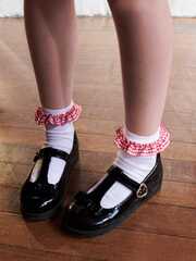 Носки хлопковые школьные для девочки Next A45-568, 5 шт., Белый