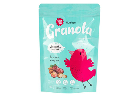Гранола "Вишня и миндаль", 100г
