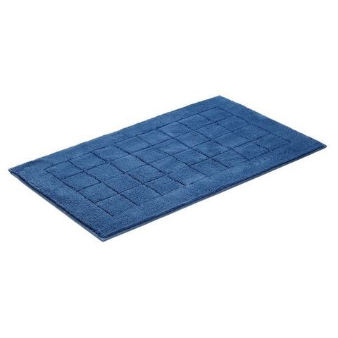 Коврик для ванной 60x100 Vossen Exclusive 469 deep blue синий