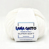 LANA GATTO SUPER SOFT (100% меринос экстрафайн, 50гр/125м) 10001