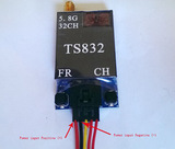 TS832 подключение проводов