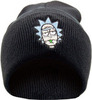 Картинка шапка вязаная Skully Wear beanie r&m black - 1