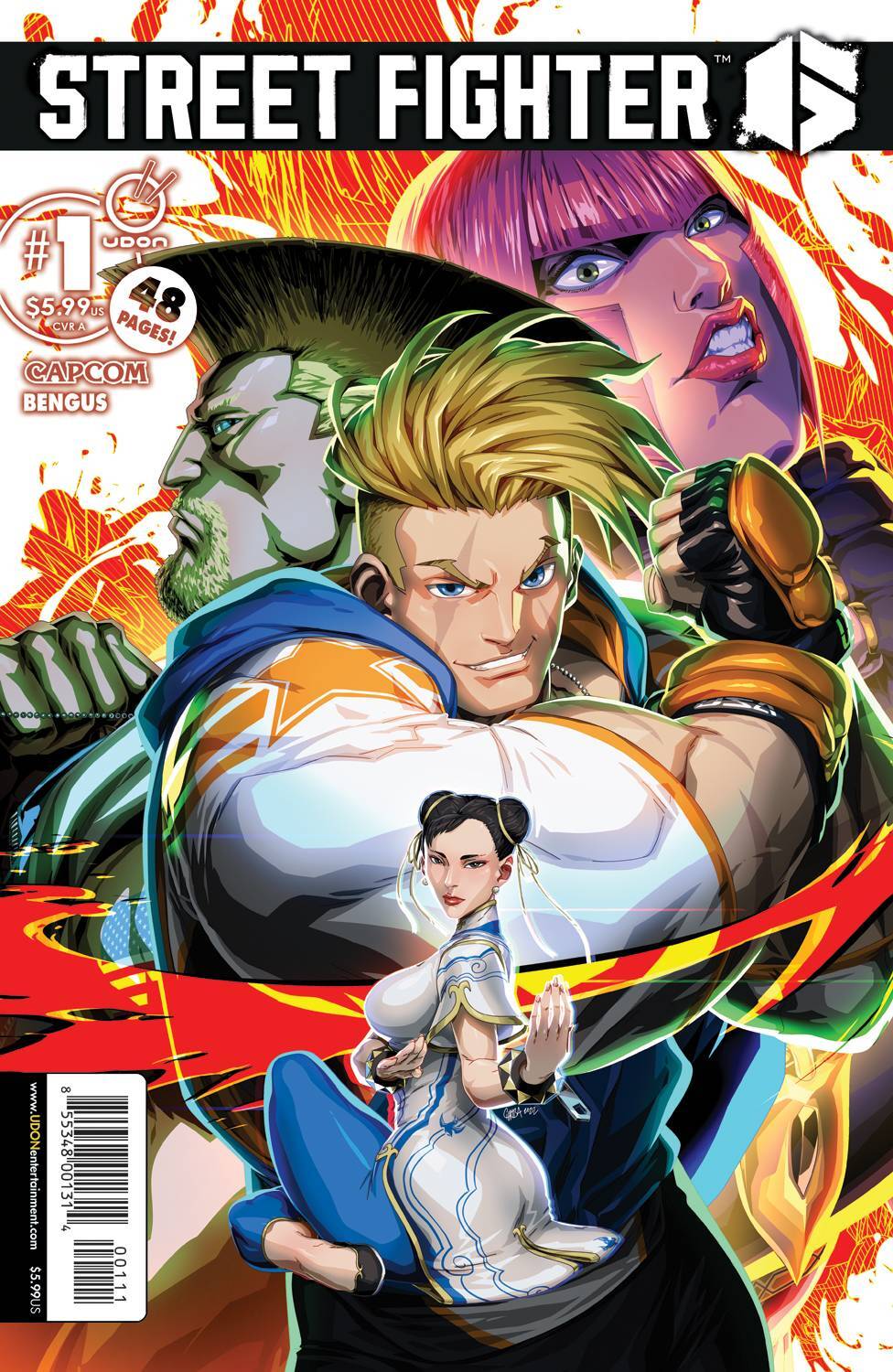 Street Fighter 6 #1 (Cover A) – купить по выгодной цене | Интернет-магазин  комиксов 28oi.ru