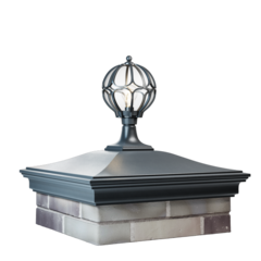 Подфонарник на колпак Monblan: цвет серый