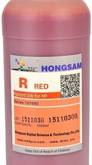 Чернила пигментные DCTec Z2100R Red. 1000мл. Серия 197690