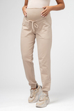 Спортивные брюки для беременных 13642 серый меланж