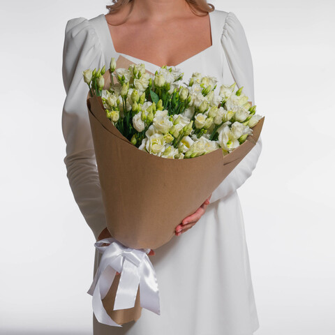 Букет 21 эустома