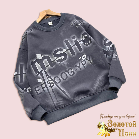 Толстовка хлопок м (10-14) 250717-G305