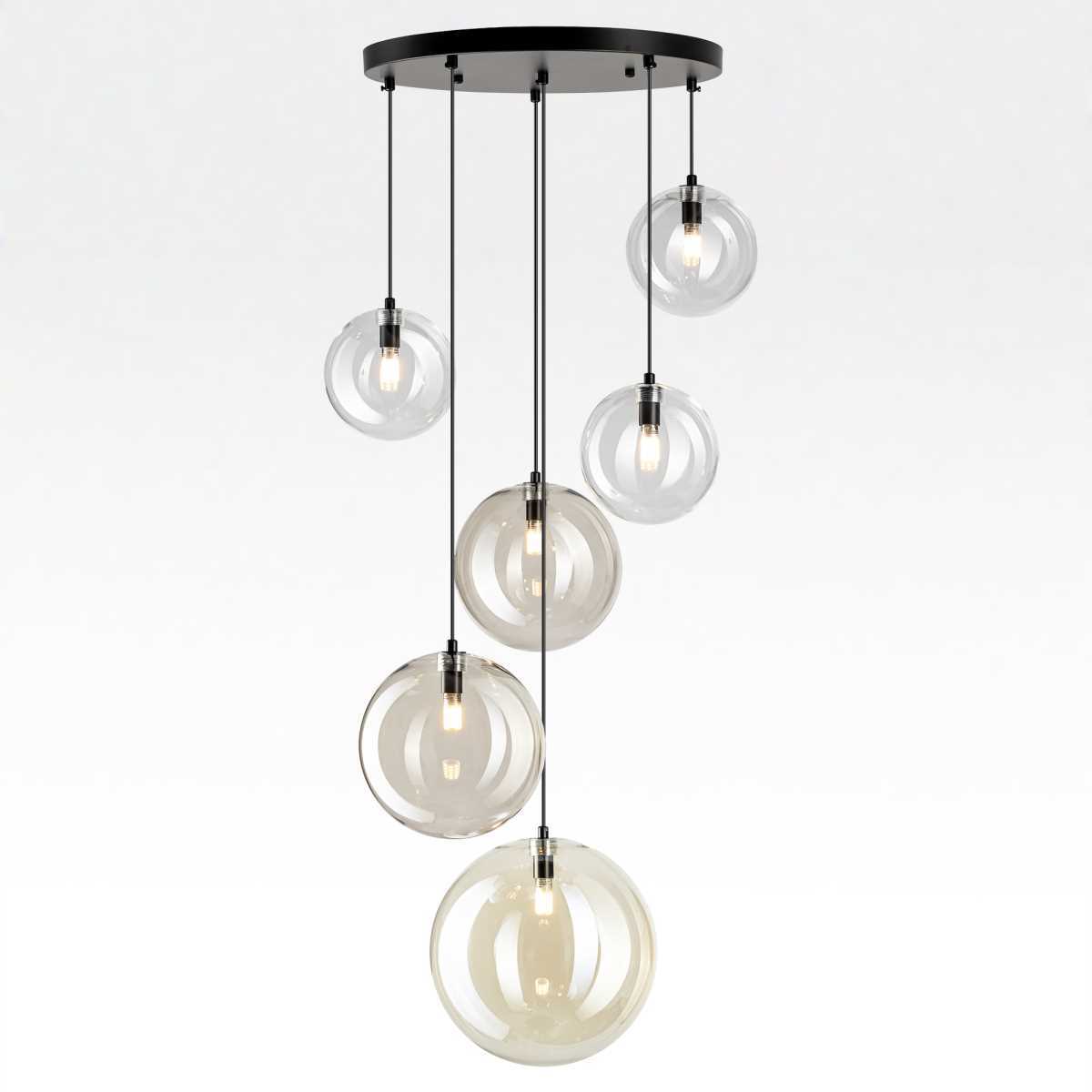 Люстра каскадная Citilux ORTON CL202163