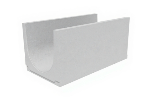 Лоток водоотводный бетонный коробчатый (СО-400мм) КU 100.49,4(40).47(40) - BGU, № 15-0