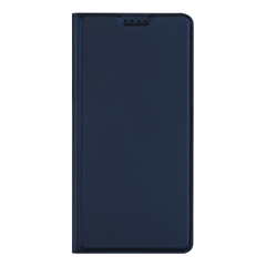 Чехол книжка из PU кожи синего цвета от Dux Ducis для Google Pixel 9a, серия Skin Pro Series Case