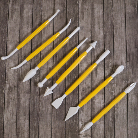Моделирующие палочки для кондитера, 8 шт. пластик