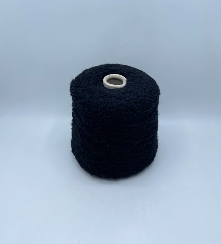 Pecci filati (пр.Италия),art. Spuma melange, 260/100гр, 39% Шерсть, 22% Альпака, 25% Акрил, 13% Полиамид,1% Эластана, цвет-Черный. арт.36721