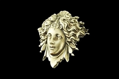 Силиконовый молд № 2031 Горгона мини