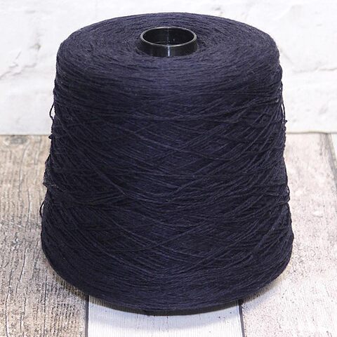 Смесовка с кашемиром (10%) MILLEFILI JOBS 750 темно-синий