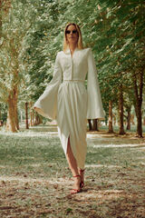 Юбка с драпировкой на запах