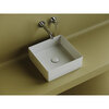 Ceramica Nova Element CN6068 Раковина накладная квадратная, 36.1x36.1, цвет: белый