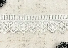 Кружево плетеное, ш. 4,5 см, белый