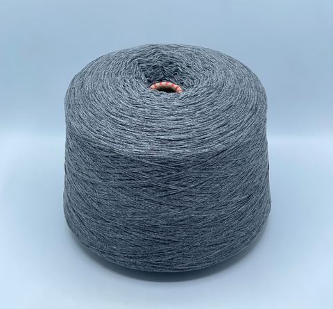 Lanecardate, Vela, 400м(смотка в 4 нити). 90% Меринос, 10% Кашемир, Графит,меланж(24), арт.38997