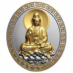 Силиконовый молд камея в оправе 