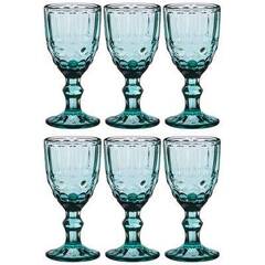 НАБОР РЮМОК "СЕРПЕНТИНА" ИЗ 6ШТ. СЕРИЯ "MUZA COLOR" 50МЛ. / В=10,5 СМ (КОР=16НАБ.)