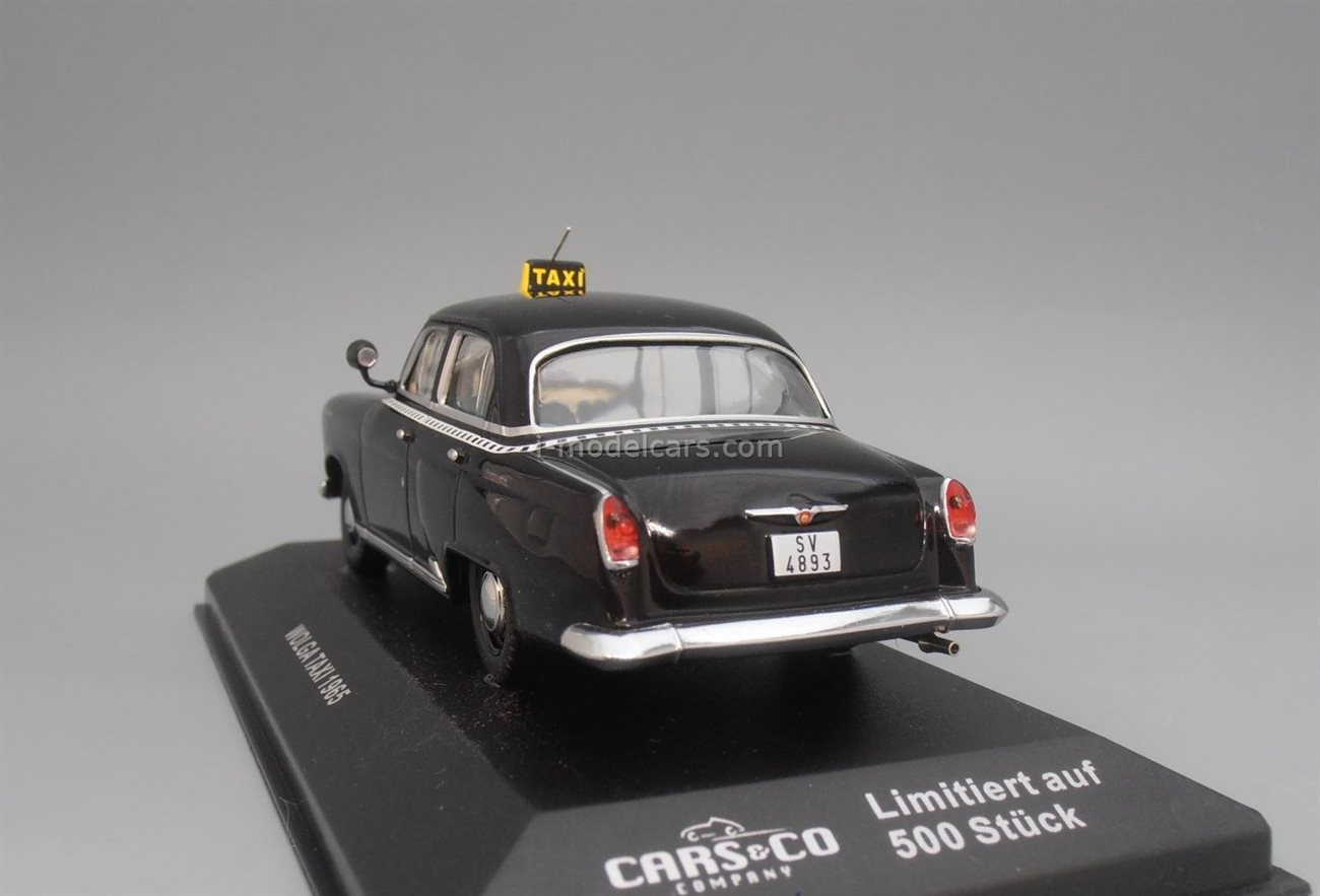 VOLGA タクシー SCALE 1:43 ソビエト製ミニカー MODEL CARS 1:43 GAZ-21T Volga Taxi USSR DeAgostini Service Vehicle #20
