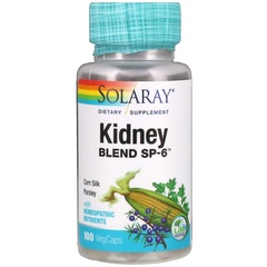 Solaray, Kidney Blend SP-6, 100 растительных капсул