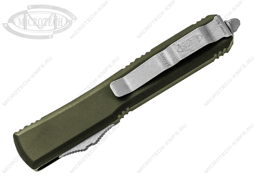 Нож Microtech Ultratech 121-11APOD Partial Serrated - фотография 