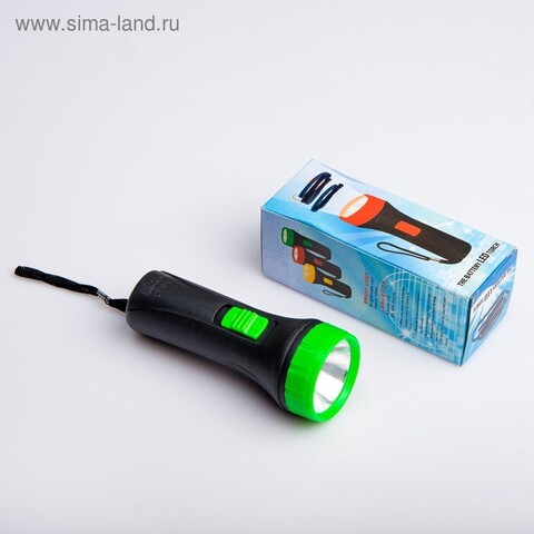 Фонарь ручной 1 LED (микс) 2310883