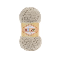 ALIZE "SOFTY" 100% Микрополиэстер, 50 гр., 115 м, Бежевый