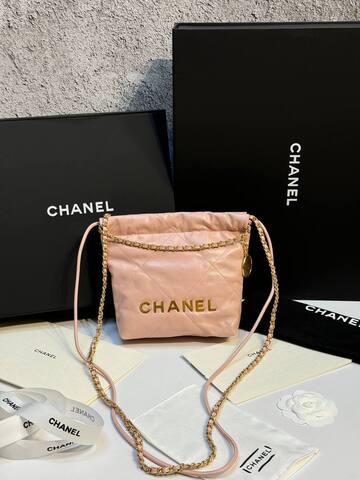Сумка Chanel 22 mini розовый