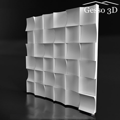 Гипсовая 3D панель Chip