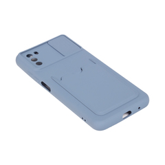Чехол для телефона X-Game XG-S1216 для POCO M3 Синий Card Holder