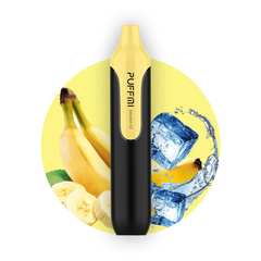 Одноразовая электронная сигарета Vaporesso PuffMi - Banana Ice (1500 затяжек)