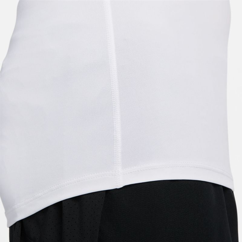 Термобелье Nike Pro Dri-FIT Fitness Mock-Neck Long-Sleeve - white/black –  купить за 6 422 руб