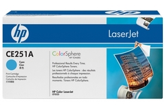 Картридж HP CE251A для HP Color LaserJet CM3530, CM3530fs, CP3525dn, CP3525n, CP3525x (голубой, 7000 стр.)