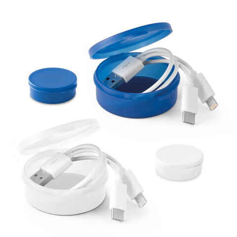 EMMY. USB-кабель с разъемом 3 в 1 из ABS и PVC