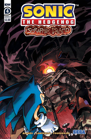 Sonic The Hedgehog Scrapnik Island #4 (Cover B)