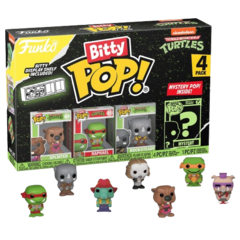 Фигурка Funko Bitty POP! TMNT S3 Splinter+Raphael+Rocksteady+Mystery