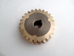 Шестерня редуктора для снегоуборщика Husqvarna, PARTNER d-87мм, 26 зубов, вал 19мм.
