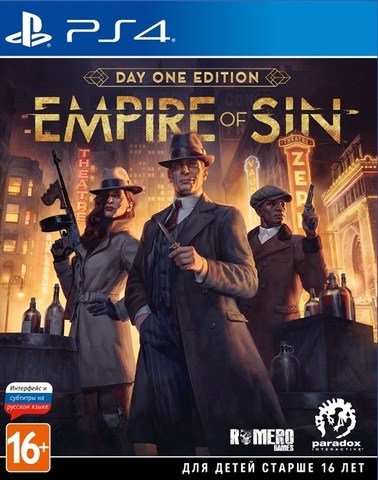 Empire of Sin Издание первого дня (диск для PS4, интерфейс и субтитры на русском языке)