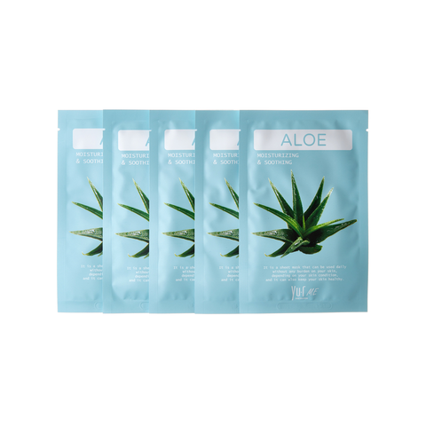 YU.R Маска для лица с экстрактом алоэ | YU.R ME Aloe Sheet Mask