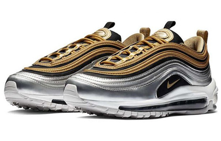 Nike Air Max 97 Metallic Gold Black Hyper Sneakers