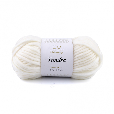Пряжа Infinity Tundra 1002 белый