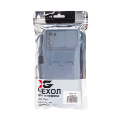 Чехол для телефона X-Game XG-S1216 для POCO M3 Синий Card Holder